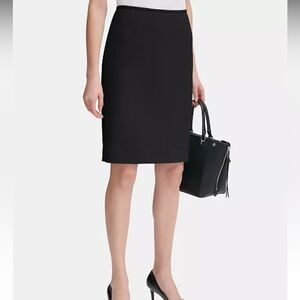 Calvin Klein Black Pencil Skirt